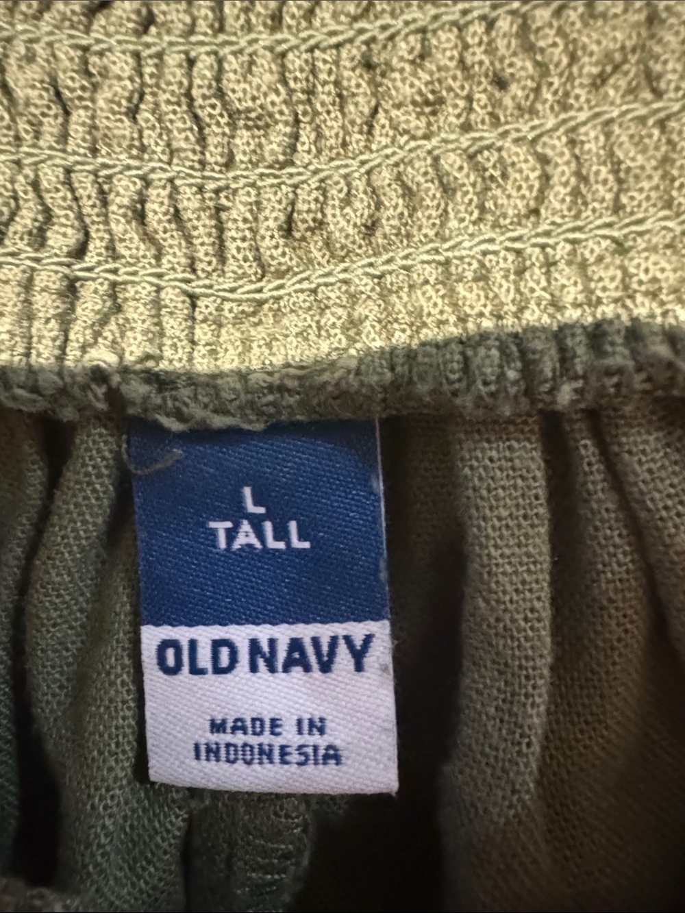 Old Navy Olive Green Strappy Romper with Pockets - Picture 2 of 4